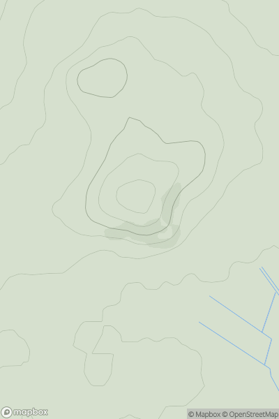Thumbnail image for Cnoc Mor [Islay] [NR204648] showing contour plot for surrounding peak